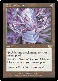 【ENG】【Foil】《レイモスの頭蓋骨/Skull of Ramos》[MMQ]