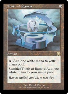 【ENG】【Foil】《レイモスの歯/Tooth of Ramos》[MMQ]