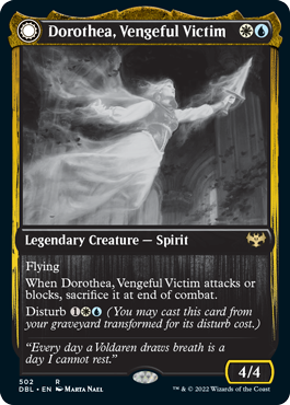 【ENG】■DBL■《復讐に燃えた犠牲者、ドロテア/Dorothea, Vengeful Victim》[VOW]