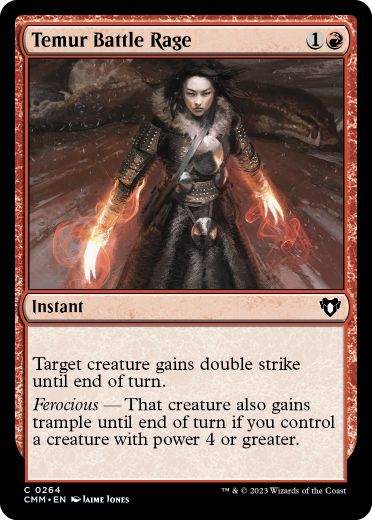 【ENG】【Foil】《ティムールの激闘/Temur Battle Rage》[CMM]