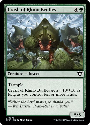 【ENG】《サイ甲虫の暴走/Crash of Rhino Beetles》[CMM]