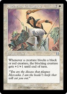 【ENG】【Foil】《義憤/Righteous Indignation》[MMQ]