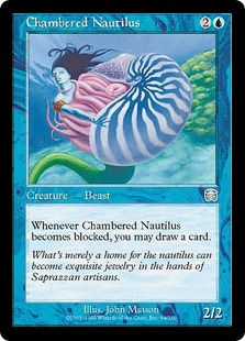 【ENG】【Foil】《オウムガイ/Chambered Nautilus》[MMQ]
