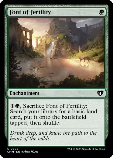 【ENG】《豊穣の泉/Font of Fertility》[CMM]