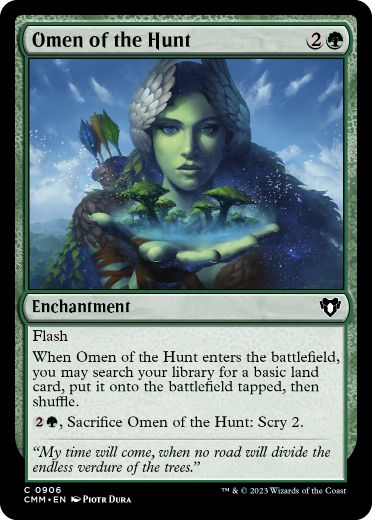 【ENG】《狩猟の神のお告げ/Omen of the Hunt》[CMM]
