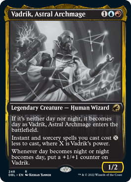 【ENG】■DBL■《星の大魔導師、ヴァドリック/Vadrik, Astral Archmage》[MID]