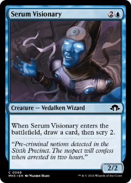 【ENG】【Foil】《血清の幻視家/Serum Visionary》[MH3]