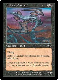 【ENG】【Foil】《ベルベイの怪鳥/Belbe's Percher》[NEM]