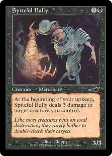 【ENG】【Foil】《執念深いごろつき/Spiteful Bully》[NEM]