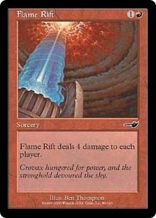 【ENG】【Foil】《火炎の裂け目/Flame Rift》[NEM]