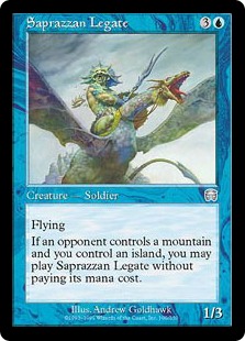 【ENG】【Foil】《サプラーツォの使節/Saprazzan Legate》[MMQ]