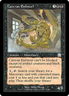 【ENG】【Foil】《カテラン組合の処罰者/Cateran Enforcer》[MMQ]