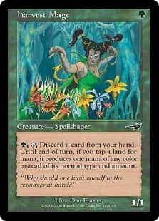 【ENG】【Foil】《収穫の魔道士/Harvest Mage》[NEM]
