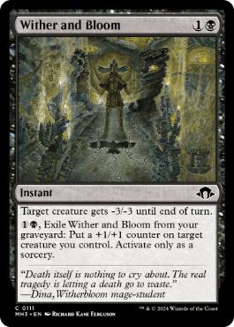 【ENG】【Foil】《枯死と開花/Wither and Bloom》[MH3]