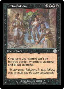 【ENG】【Foil】《威嚇/Intimidation》[MMQ]