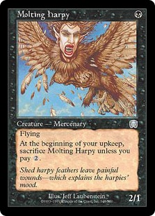 【ENG】【Foil】《換羽するハーピー/Molting Harpy》[MMQ]