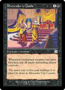 【ENG】【Foil】《詐称者の要求/Pretender's Claim》[MMQ]