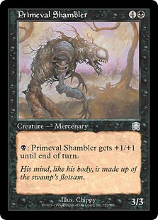 【ENG】【Foil】《原始のシャンブラー/Primeval Shambler》[MMQ]