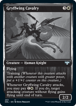 【ENG】■DBL■《グリフ翼の騎兵隊/Gryffwing Cavalry》[VOW]