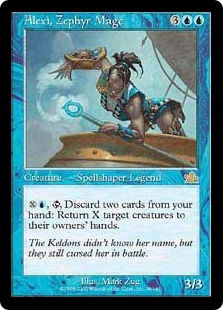 【ENG】《西風の魔道士アレクシー/Alexi, Zephyr Mage》[PCY]