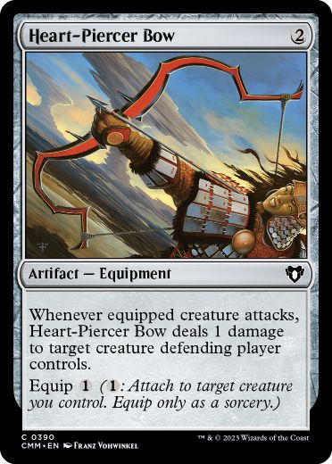 【ENG】【Foil】《心臓貫きの弓/Heart-Piercer Bow》[CMM]