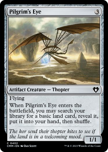 【ENG】【Foil】《巡礼者の目/Pilgrim's Eye》[CMM]