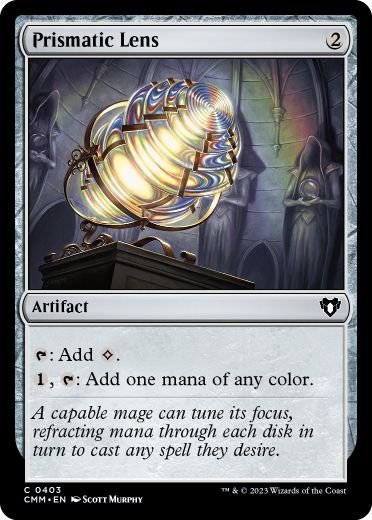 【ENG】【Foil】《虹色のレンズ/Prismatic Lens》[CMM]