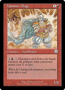 【ENG】【Foil】《鎚の魔道士/Hammer Mage》[MMQ]