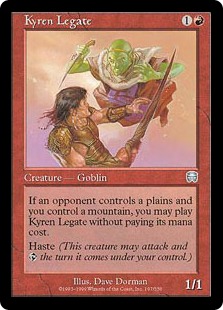 【ENG】【Foil】《カイレンの使節/Kyren Legate》[MMQ]