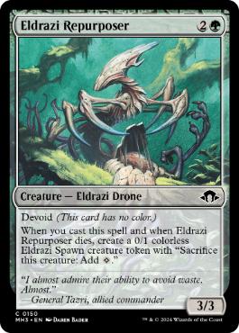 【ENG】【Foil】《エルドラージの再利用者/Eldrazi Repurposer》[MH3]