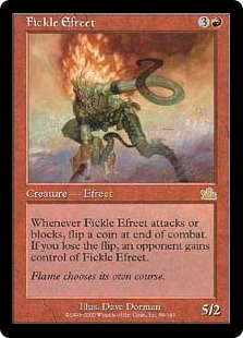 【ENG】《移り気なイフリート/Fickle Efreet》[PCY]