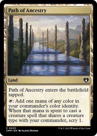 【ENG】【Foil】《祖先の道/Path of Ancestry》[CMM]