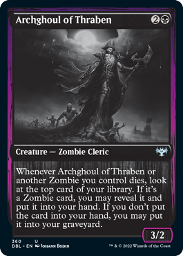 【ENG】■DBL■《スレイベンの大グール/Archghoul of Thraben》[VOW]