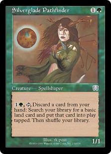 【ENG】【Foil】《シルバーグレイド峡谷の開拓者/Silverglade Pathfinder》[MMQ]
