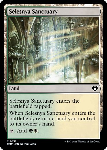 【ENG】《セレズニアの聖域/Selesnya Sanctuary》[CMM]
