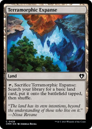 【ENG】【Foil】《広漠なる変幻地/Terramorphic Expanse》[CMM]