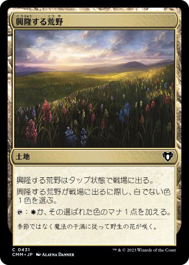 【JPN】【Foil】《興隆する荒野/Thriving Heath》[CMM]