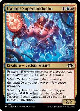 【ENG】【Foil】《サイクロプスの超伝導師/Cyclops Superconductor》[MH3]
