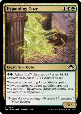 【ENG】【Foil】《広がる軟泥/Expanding Ooze》[MH3]