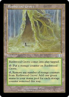 【ENG】【Foil】《ラッシュウッドの木立ち/Rushwood Grove》[MMQ]