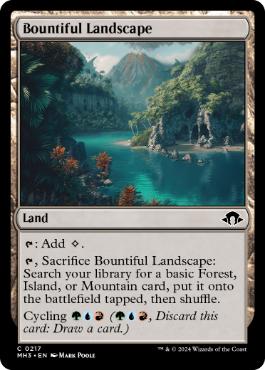 【ENG】【Foil】《豊潤地帯/Bountiful Landscape》[MH3]