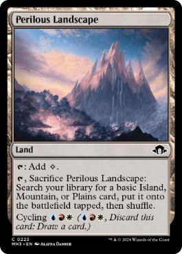 【ENG】【Foil】《危険地帯/Perilous Landscape》[MH3]