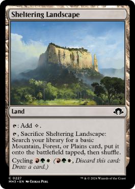 【ENG】【Foil】《孤立地帯/Sheltering Landscape》[MH3]