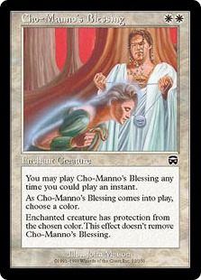 【ENG】【Foil】《チョー＝マノの祝福/Cho-Manno's Blessing》[MMQ]