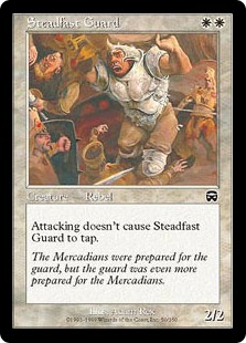 【ENG】【Foil】《不動の守備兵/Steadfast Guard》[MMQ]