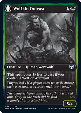 【ENG】■DBL■《狼族ののけ者/Wolfkin Outcast》[VOW]