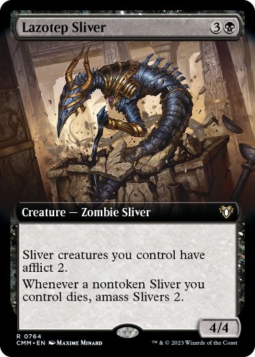 【ENG】【Foil】■拡張アート■《ラゾテプ・スリヴァー/Lazotep Sliver》[CMM]
