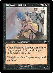 【ENG】【Foil】《街道筋の強盗/Highway Robber》[MMQ]