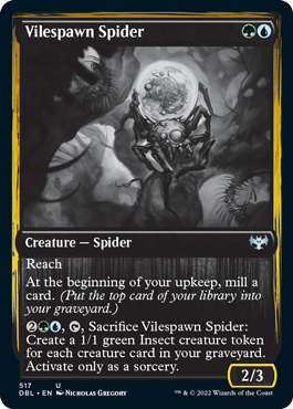 【ENG】■DBL■《堕落産みの蜘蛛/Vilespawn Spider》[VOW]