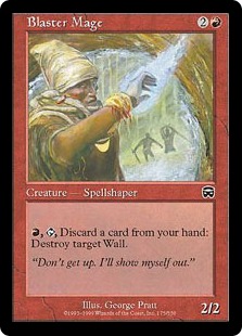 【ENG】【Foil】《爆破の魔道士/Blaster Mage》[MMQ]